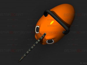 Pochita Mask - Chainsaw Man Cosplay 3D Print Model