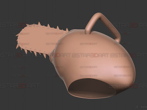 Pochita Mask - Chainsaw Man Cosplay 3D Print Model