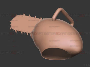 Pochita Mask - Chainsaw Man Cosplay 3D Print Model