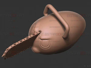 Pochita Mask - Chainsaw Man Cosplay 3D Print Model