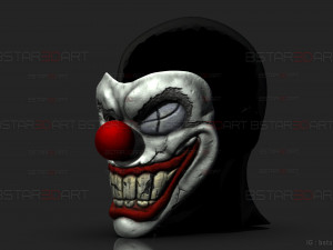 Sweet Tooth Twisted Metal Mask High Quality 3D प्रिंट मॉडल