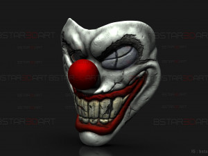 Sweet Tooth Twisted Metal Mask High Quality 3D प्रिंट मॉडल