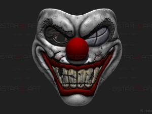 Sweet Tooth Twisted Metal Mask High Quality 3D प्रिंट मॉडल