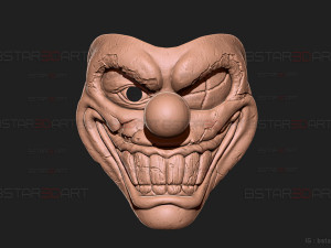 Sweet Tooth Twisted Metal Mask High Quality 3D प्रिंट मॉडल