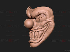 Sweet Tooth Twisted Metal Mask High Quality 3D प्रिंट मॉडल