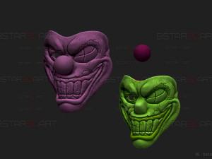 Sweet Tooth Twisted Metal Mask High Quality 3D प्रिंट मॉडल