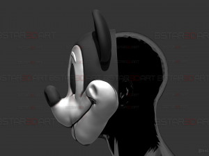Mickey Mouse Trap Mask - Halloween Cosplay Modello di stampa 3D