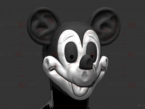 Mickey Mouse Trap Mask - Halloween Cosplay Modello di stampa 3D