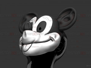 Mickey Mouse Trap Mask - Halloween Cosplay Modello di stampa 3D