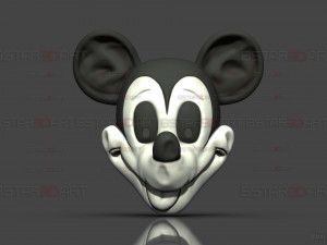 Mickey Mouse Trap Mask - Halloween Cosplay Modello di stampa 3D