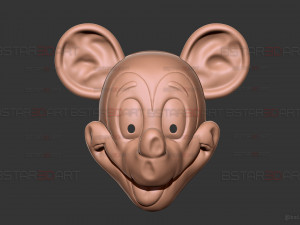 Mickey Mouse Trap Mask - Halloween Cosplay Modello di stampa 3D
