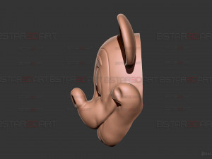 Mickey Mouse Trap Mask - Halloween Cosplay Modello di stampa 3D
