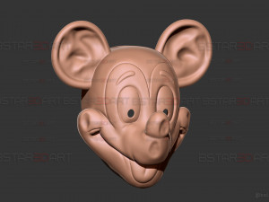 Mickey Mouse Trap Mask - Halloween Cosplay Modello di stampa 3D