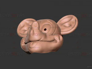 Mickey Mouse Trap Mask - Halloween Cosplay 3D Print Model