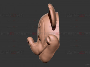 Mickey Mouse Trap Mask - Damaged Version - Halloween Cosplay Modello di stampa 3D