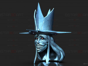 Statue Of God Helmet- Solo Leveling Cosplay 3Dプリントモデル