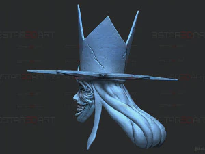 Statue Of God Helmet- Solo Leveling Cosplay 3D Print Model