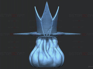 Statue Of God Helmet- Solo Leveling Cosplay 3Dプリントモデル