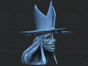 Statue Of God Helmet- Solo Leveling Cosplay 3Dプリントモデル