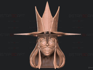 Statue Of God Helmet- Solo Leveling Cosplay 3Dプリントモデル