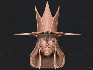 Statue Of God Helmet- Solo Leveling Cosplay 3D Print Model