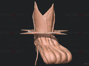 Statue Of God Helmet- Solo Leveling Cosplay 3Dプリントモデル