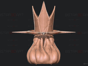 Statue Of God Helmet- Solo Leveling Cosplay 3Dプリントモデル