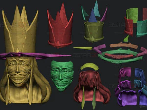 Statue Of God Helmet- Solo Leveling Cosplay 3D Print Model