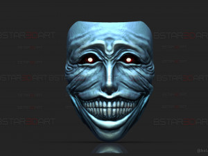 Statue Of God Mask- Solo Leveling Cosplay 3Dプリントモデル