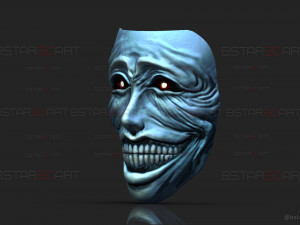 Statue Of God Mask- Solo Leveling Cosplay 3Dプリントモデル