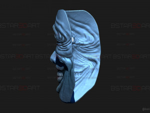 Statue Of God Mask- Solo Leveling Cosplay 3Dプリントモデル