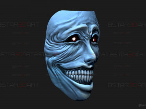 Statue Of God Mask- Solo Leveling Cosplay 3Dプリントモデル