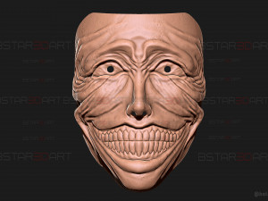 Statue Of God Mask- Solo Leveling Cosplay 3Dプリントモデル