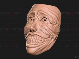 Statue Of God Mask- Solo Leveling Cosplay 3Dプリントモデル
