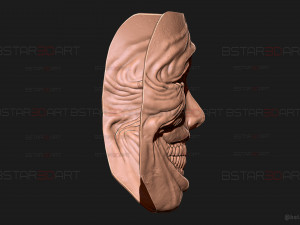 Statue Of God Mask- Solo Leveling Cosplay 3Dプリントモデル