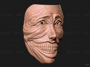 Statue Of God Mask- Solo Leveling Cosplay 3Dプリントモデル