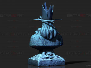 Statue of God - Solo Leveling Bust Model Cetak 3D