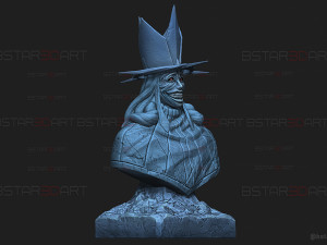 Statue of God - Solo Leveling Bust Model Cetak 3D