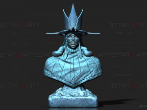 Statue of God - Solo Leveling Bust Model Cetak 3D