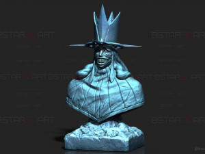 Statue of God - Solo Leveling Bust Model Cetak 3D