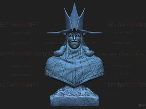 Statue of God - Solo Leveling Bust Model Cetak 3D