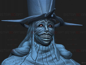 Statue of God - Solo Leveling Bust Model Cetak 3D