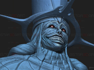 Statue of God - Solo Leveling Bust Model Cetak 3D