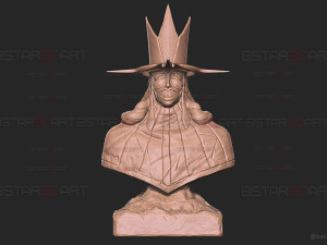 Statue of God - Solo Leveling Bust Model Cetak 3D