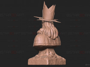 Statue of God - Solo Leveling Bust Model Cetak 3D