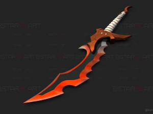 Knight Slayer Daggerkiller High Quality- Solo Leveling Cosplay 3D Print Model