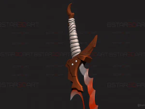 Knight Slayer Daggerkiller High Quality- Solo Leveling Cosplay 3D Print Model