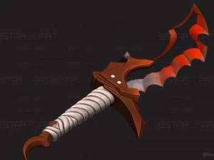 Knight Slayer Daggerkiller High Quality- Solo Leveling Cosplay 3D Print Model