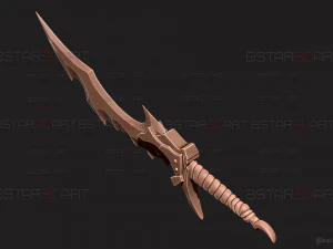 Knight Slayer Daggerkiller High Quality- Solo Leveling Cosplay 3D Print Model