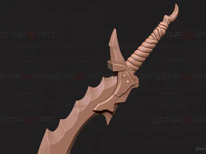 Knight Slayer Daggerkiller High Quality- Solo Leveling Cosplay 3D Print Model